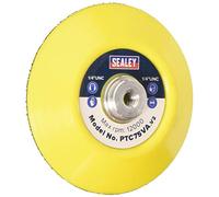 Sealey PTC75VA Hook-And-Loop Backing Pad Ø71Mm 1/4inUnc