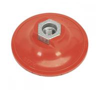 Sealey PTCBPV4 Hook-And-Loop Backing Pad Ø75Mm M14 X 2Mm