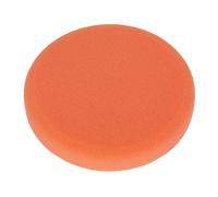 Hook-And-Loop Buffing & Polishing Foam Head 150 X 25mm - Orange/firm