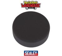 Sealey PTCCHV150P Hook-and-Loop Buffing & Polishing Foam Head 150 x 50mm - Bla