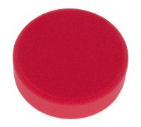 Sealey PTCCHV150R Hook-and-Loop Buffing & Polishing Foam Head 150 x 50mm - Red/U