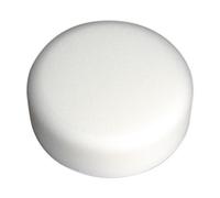 Sealey Ptcchv150W Hook-And-Loop Buffing & Polishing Foam Head 150 X 50mm - White/dense
