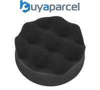 Sealey PTCCHV79P Hook-and-Loop Buffing & Polishing Foam Head 80 x 25mm - Black/S