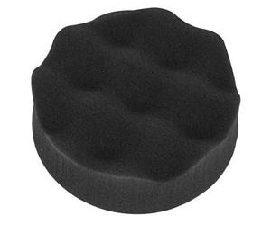 Sealey Ptcchv79P Hook-And-Loop Buffing & Polishing Foam Head 80 X 25mm - Black/soft