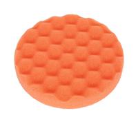 Sealey Hook-and-Loop Buffing & Polishing Foam Head 150 x 25mm - Orange/Firm PTCCHW150O