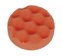 Sealey PTCCHW80O Buffing & Polishing Foam Head Hook-And-Loop Ø80 X 25Mm Orange/Firm