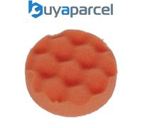 Sealey PTCCHW80O Hook-and-Loop Buffing & Polishing Foam Head 80 x 25mm - Orange/
