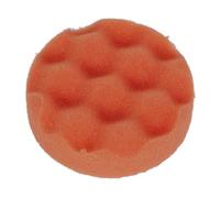 Sealey Ptcchw80O Hook-And-Loop Buffing & Polishing Foam Head 80 X 25mm - Orange/firm