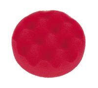 Sealey Ptcchw80R Hook-And-Loop Buffing & Polishing Foam Head 80 X 25mm - Red/ultra-Soft