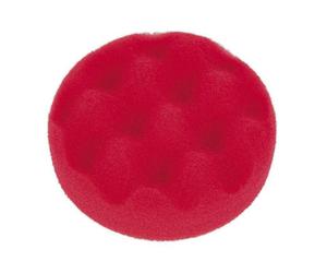 Sealey Ptcchw80R Hook-And-Loop Buffing & Polishing Foam Head 80 X 25mm - Red/ultra-Soft