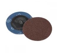 Sealey PTCQC5060 Quick-Change Sanding Disc Ø50Mm 60Grit Pack Of 10