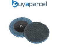 Sealey PTCQC50F Quick Change Preparation Pad 50mm, Fine - Pack of 10