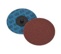 Sealey PTCQC7560 75mm Quick Change Sanding Disc 60Grit - Pack of 10