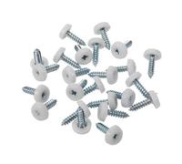 Sealey PTNP7 Number Plate Screw Plastic Enclosed Head Ø4.8 x 24mm ...