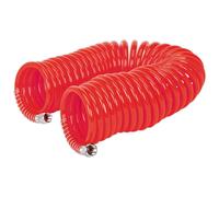 Sealey PU Coiled Air Hose 10m x Ø6mm with 1/4"BSP Unions
