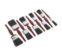 Sealey Paint Brush Set SPBS9 Pure Bristle 9Pc