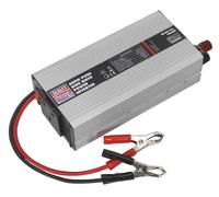 Sealey Power Inverter Pure Sine Wave Usb Outlet 600W 12V Dc - 230V 50Hz Psi600