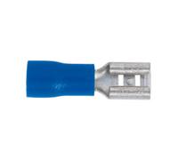 Sealey Push-on Terminal BT19 4.8mm Female Blue Pack of 100