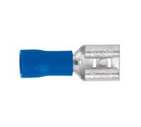 Sealey Push-On Terminal BT20 6.3mm Female Blue Pack of 100