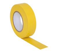 Sealey ITYEL10 PVC Insulating Tape 19mm x 20mtr Yellow Pack of 10