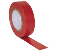 Sealey PVC Insulating Tape Pack Of 10 Red 19mm 20m