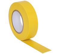 Sealey PVC Insulating Tape Pack Of 10 Yellow 19mm 20m