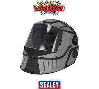 Auto Darkening Solar Powered Flip-Up Welding Helmet Shade 9-13 - PWH603