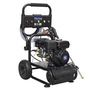 Sealey Pwm2500Sp Pressure Washer 220Bar 10Ltr/Min Self Priming 6.5Hp Petrol