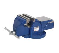 Sealey QAV150 Vice 150Mm Quick Action Swivel Base Cast Iron, Multi