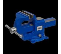 Sealey QAVE100 Vice 100mm Quick Action Swivel Base SG Iron