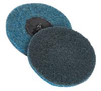 Sealey Quick Change Preparation Pad 75mm Fine Pack of 10 PTCQC75F