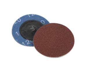 SEALEY Quick-Change Sanding Disc Ø50mm 120Grit Pack Of 10 | PTCQC50120 | GSF Car Parts