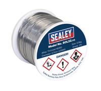 Sealey SOL22 Quick Flow Solder Wire 2% 0.7mm/22SWG 0.5kg Reel
