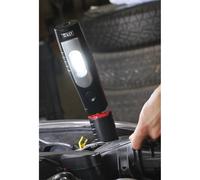 Sealey LED3602 Rechargeable 360deg Inspection Lamp 7 SMD + 3W LED Black Li-Ion