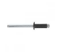 Sealey RAB3280S Aluminium Rivet Black Standard Flange 3.2 X 8Mm Pack Of 200