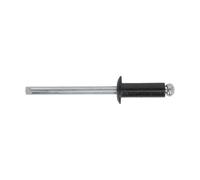 Sealey RAB4010L Aluminium Rivet Black Large Flange 4 x 10mm Pack o...