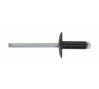 Sealey Aluminium Rivets Large Flange Black 4.8 x 14mm Pack of 200