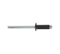 Sealey RAB4814S Aluminium Rivet Black Standard Flange 4.8 x 14mm Pack of 200