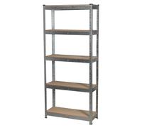 Sealey AP6150GS Racking Unit 5 Shelf 150Kg Capacity Per Level
