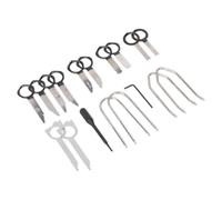 Sealey VS8041 18pc Radio Release Tool Set