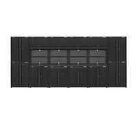 Sealey Rapid-Fit 4.6M Modular Garage Storage System Cabinet Cupboard Apms16Hfp