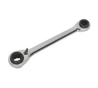 Sealey Ratchet Ring Spanner 4-in-1 Reversible Metric S0983