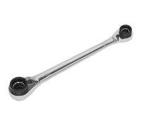 Sealey Ratchet Ring Spanner 8-in-1 Reversible Metric
