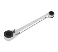 Sealey Ratchet Spanner Reversible 1/4"Hex x 10mm Hex