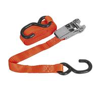 Sealey TD0845S Ratchet Strap 25Mm X 4.5M Polyester Webbing With S-Hook 800Kg Breaking Strength