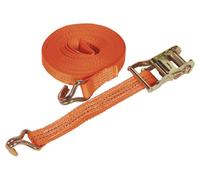 Sealey TD2010J Ratchet Strap 35Mm X 10M Polyester Webbing 2000Kg Breaking Strength
