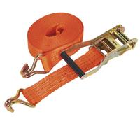 Sealey Ratchet Tie Down TD3006J 50mm x 6m Polyester Webbing 3000kg Breaking Strength