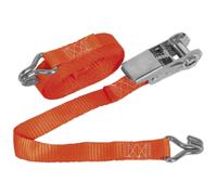 Sealey TD0845J Ratchet Strap 25Mm X 4.5M Polyester Webbing 800Kg Breaking Strength