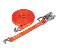Ratchet Strap 25mm x 10m Polyester Webbing 1500kg Breaking Strength