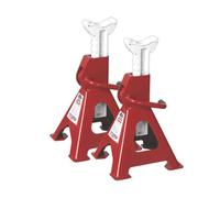 Sealey Ratchet Type Axle Stands(Pair) 3 Tonne Capacity Steel Base Cast Head